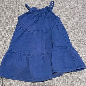 Old Navy Muslin Blue Dress